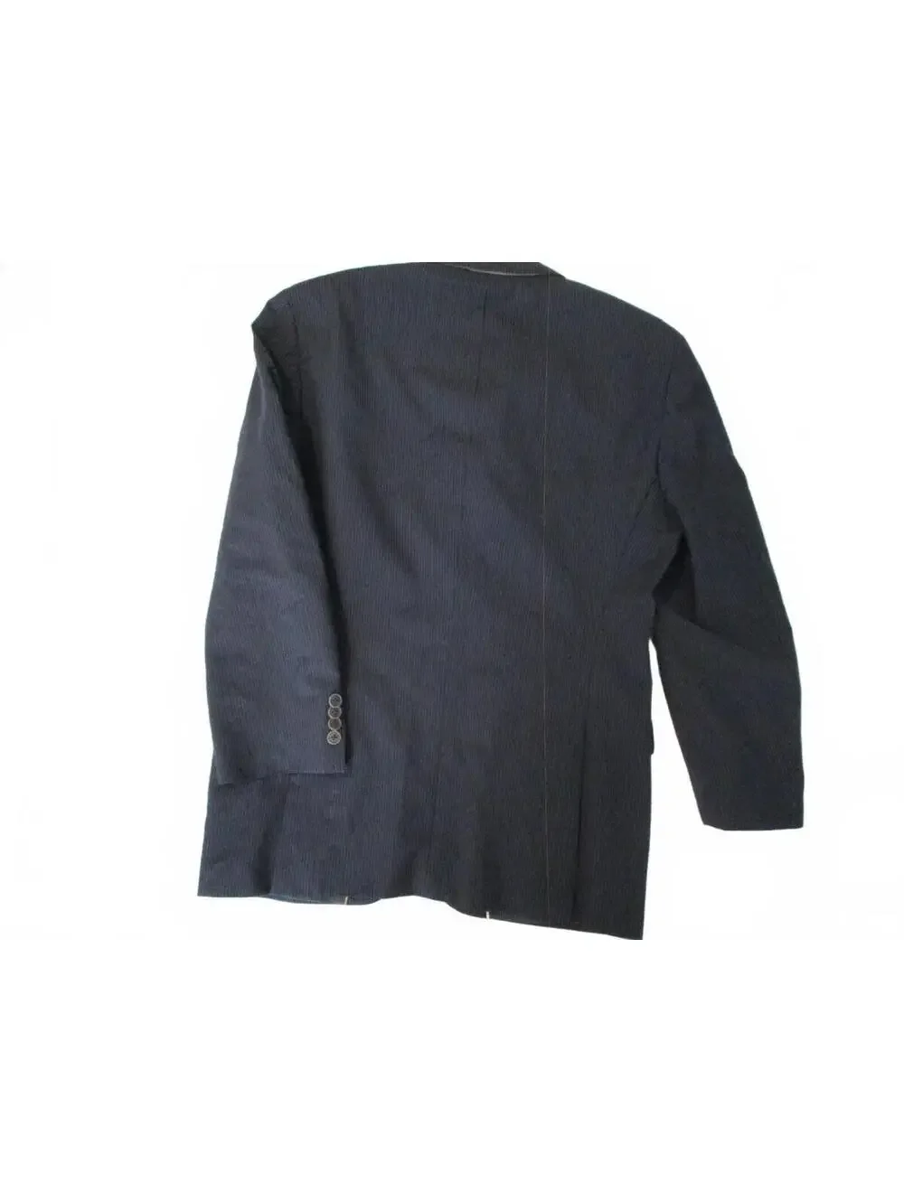 Hugo Boss Navy Blue Stretch Suit Jacket Tailored by Nordstrom Size 40R